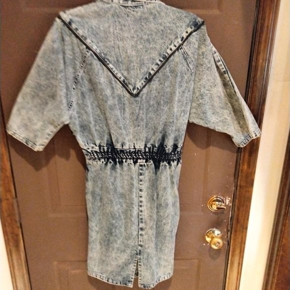 "JUST US"  Blue Jean Dress (Vintage like new) - Picture 7 of 7
